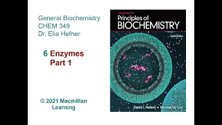 Chapter 6 - Enzymes (Part 1)