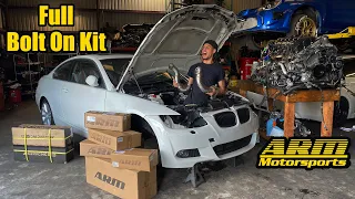 E92 335 Gets a Full Bolt On Kit From ARM Motorsports! (N54)