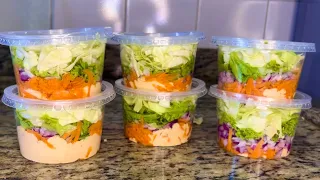 SALADA PRA SEMANA TODA - Salada de Pote - Salada Fácil
