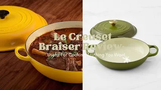 Le Creuset Braiser Review: Useful For Cooking Anything You Want #lecreuset