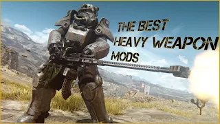 Fallout 4 - Top 5 HEAVY Weapon Mods (PC and XBOX)