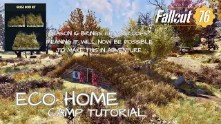 Fallout 76 Camp Tutorial : Eco-Home