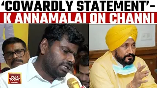 Tamil Nadu BJP Unit Chief K Annamali On Former Punjab CM Channi Statement | Lok Sabha Election 2024