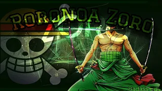 Roronoa Zoro- beggin smooth rotation#zoro#trendingvideo #onepiece #zoroedit