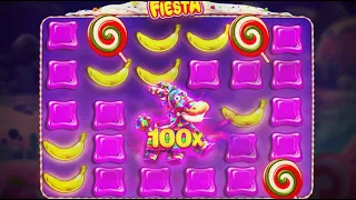 I HIT A 100X ON THE *NEW* SWEET FIESTA... AND IT PAID!!! (BIG WIN)