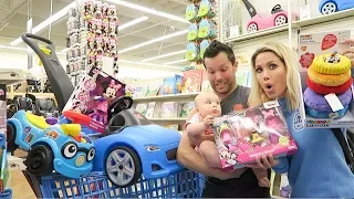 BUYING EVERYTHING OUR BABY TOUCHES IN THE STORE