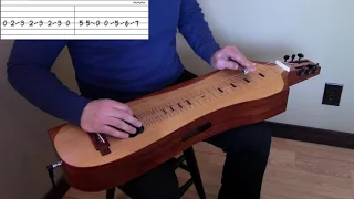 Love Spreads intro - lapsteel slide guitar lesson with tab