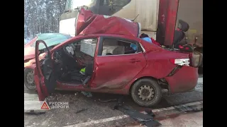 Два человека погибли в ДТП на трассе в Нижегородской области 26 декабря
