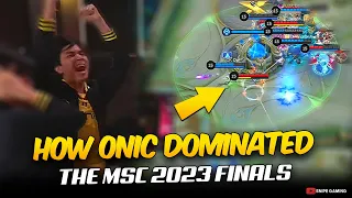 THIS is HOW KAIRI and ONIC DOMINATED the MSC 2023 FINALS . . .😮