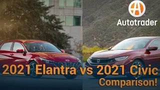 2021 Honda Civic vs 2021 Hyundai Elantra: Which is better? | Comparison