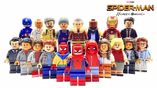 LEGO Spider-Man Homecoming How To Build / Upgrade  All Main Characters