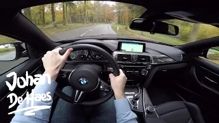 2016 BMW M4 Coupé Competition Package 450hp POV test drive GoPro
