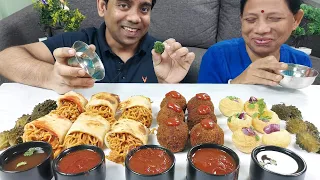Funny Food Eating Challenge Mother vs Son