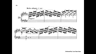 Czerny 40 / Czerny Etude Op 299 No 29 School of Velocity / Piano Sheet Music / Advanced Piano