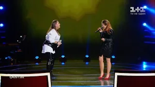 Adelina  Shevchenko vs. Yahych Viktoria – "Pianoe solntse" – The Battles – The Voice of Ukraine 9