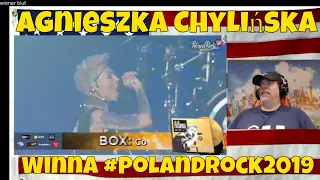 Agnieszka Chylińska - Winna #polandrock2019 - REACTION - What a show!