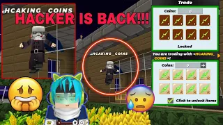 Hacker is back!!!😰 Be Careful Guys He Have So much Green Zeus Rare in Skyblock BlockmanGo Hack Apps