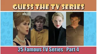 Guess the Series | Popular TV Series: Part 4