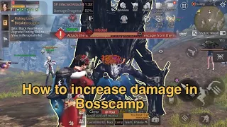 lifeafter guide - How to Increase damage in Bosscamp