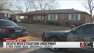 Death investigation underway after 2 found dead in Greenville Co.