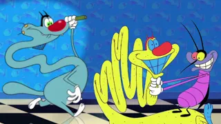 हिंदी Oggy and the Cockroaches 😂 प्लास्टिसिन ऑगी 😂 Hindi Cartoons for Kids