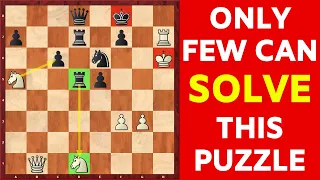 BRILLIANT Chess Puzzle that Only a SELECT FEW Can Solve!