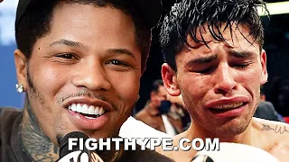 GERVONTA DAVIS RESPONDS TO RYAN GARCIA CONFRONTATION DETAILS; REVEALS "HE WENT CRYING TO HIS LAWYER"