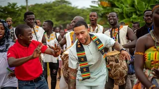 Barcelona player Memphis Depay refurbishes school for the blind and deaf in Cape coast 🇬🇭