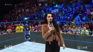 WWE Smackdown Live : Paige Full Smackdown Live Promo Segment 9, May 2018: