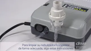 Power Neb Ultra Compressor Nebulizer Assembly, Operation, and Cleaning