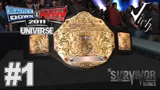 SmackDown vs. RAW 2011 Universe Mode | Part 1 - Survivor Series 2009