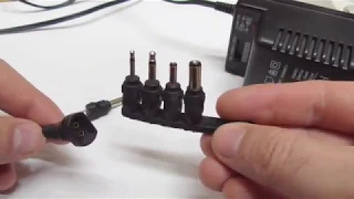 12V Power Adapter Replaceable Tip Polarity, Which orientation is correct?