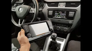 SKODA OCTAVIA 3 ANDROID NAVIGATIE