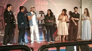 Hrithik Roshan LIVE dance performance I Radhika Apte I Vikram Vedha song launch event