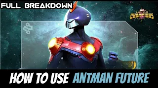 How to use Antman Future Effectively |Full breakdown| - Marvel Contest of Champions