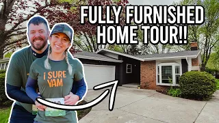 Our Fully Furnished New Home Tour | Randy Santel & Katina Eats Kilos