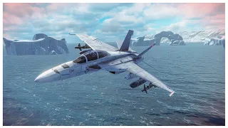 #topgun - Omoi30 | F/A-18E/F Super Hornet & SR-72 Dark Star in action | Modern Warships