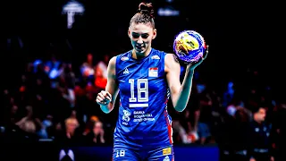 Tijana Bošković Showed Who is the Boss Here in the First Match of the World Championship 2022 (HD)