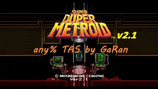 Super Duper Metroid any% Tool-Assisted Speed run