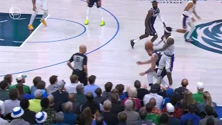 Jarred Vanderbilt gets a crazy steal and assist against the Mavericks! || 22-23 season