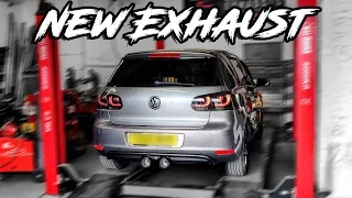 LOUD EXHAUST for the GOLF MK6 1.4 TSI ( GOLF R STYLE ) [BACKBOX DELETE]