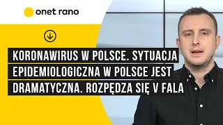 Koronawirus w Polsce. Sytuacja epidemiologiczna w Polsce jest dramatyczna. Rozpędza się V fala