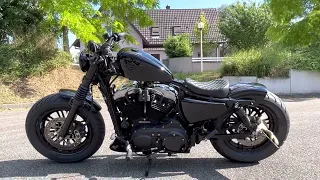 Harley Davidson Sportster Forty Eight 48 Black custom