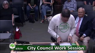 City Council Work Session 9-9-19