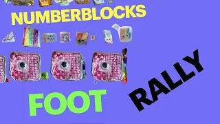 Numberblocks Foot Rally