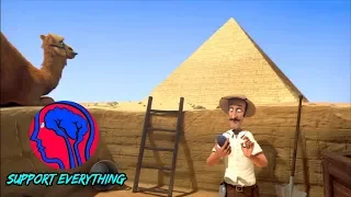 "The Pyramids of Egypt" Funny Animation by Supinfocom Arles and MuCEM | SUPPORT EVERYTHING