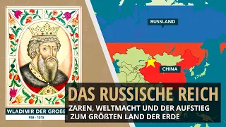 Das Russische Reich - Geschichte animiert - Zusammengefasst auf einer Karte