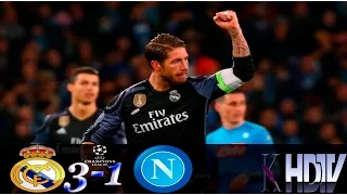 اهداف مباراة نابولي وريال مدريد 1-3 شاشة كاملة ᴴᴰ تعليق رؤوف خليف دوري أبطال أوروبا