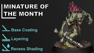 Lets Paint Febuary's 2024 miniture of the month: Flesh Eater Courts