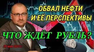 Обвал нефти и её перспективы. Рост золота и падение bitcoin. Что ждёт рубль в ближайшие месяцы.